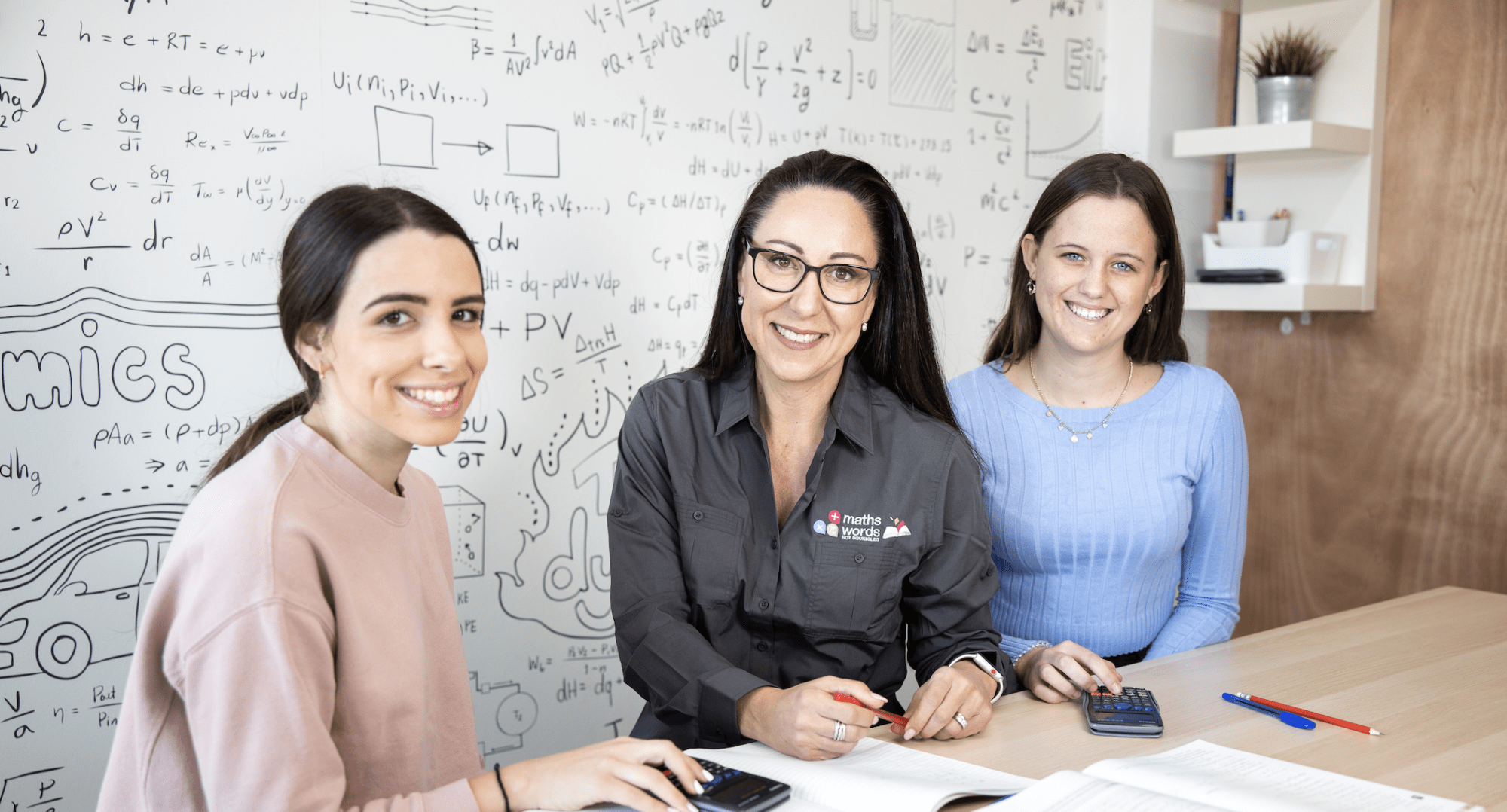 Students receiving tutoring