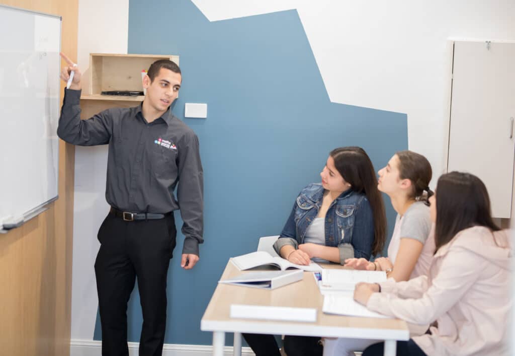 High School Maths Lesson at MWNS