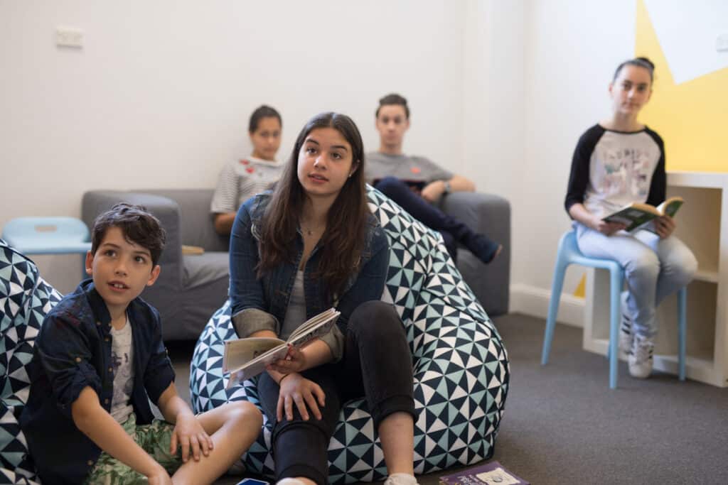 Waiting Area at Maths Words not Squiggles