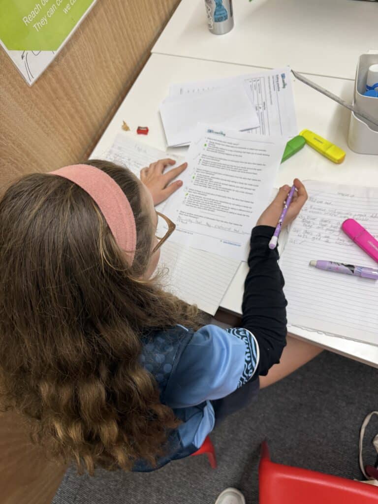 Primary English Tutoring Lesson