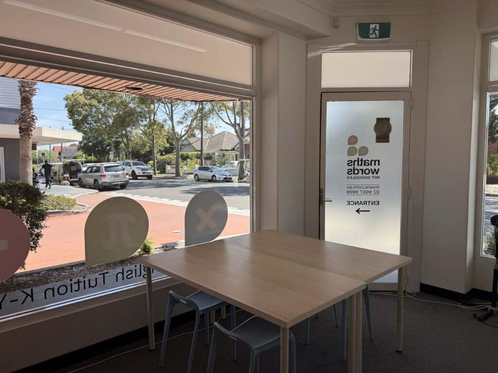 South Sydney Maths & English Tutoring Centre | Maths Words Not Squiggles