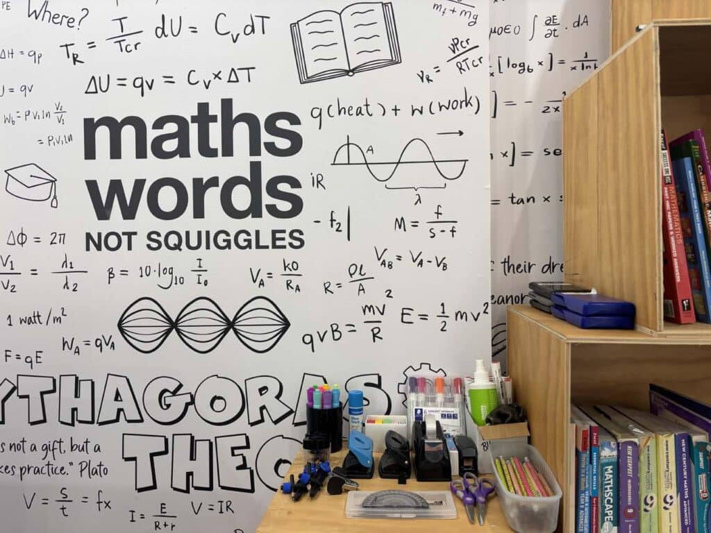 North Shore Maths and English Tutoring Centre | Maths Words Not Squiggles