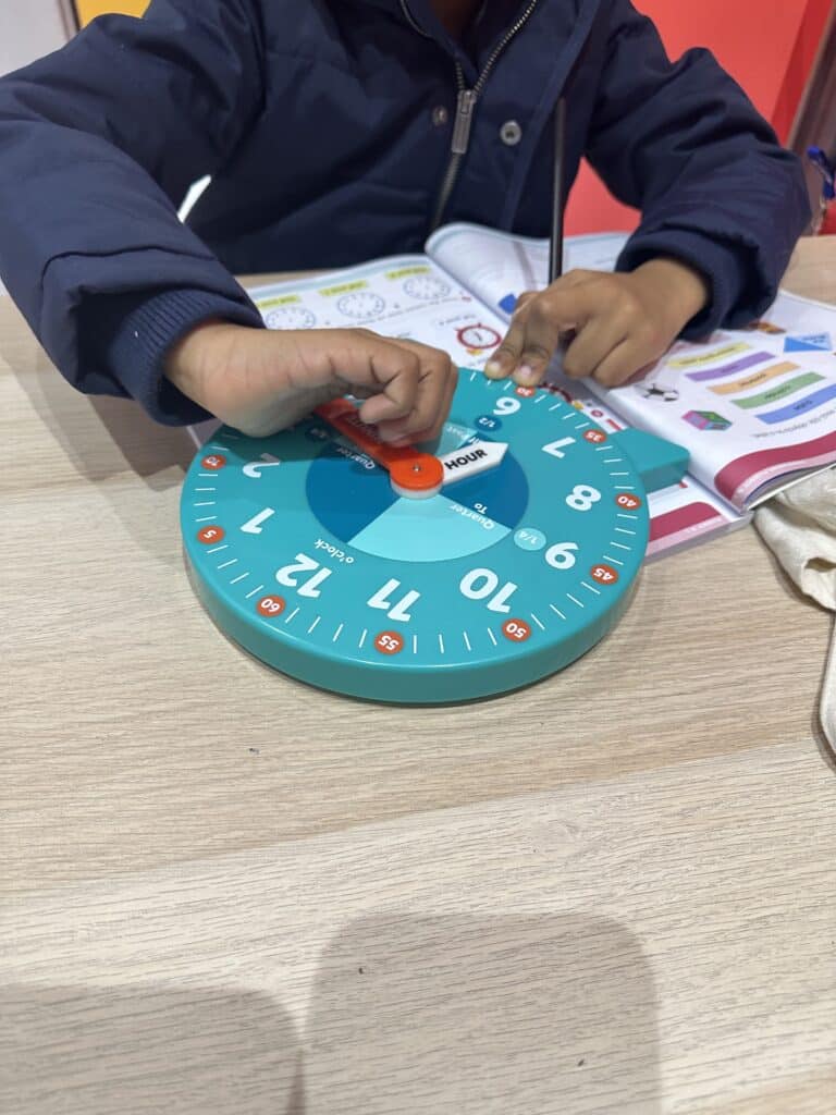 Clock Activity Primary Tutoring