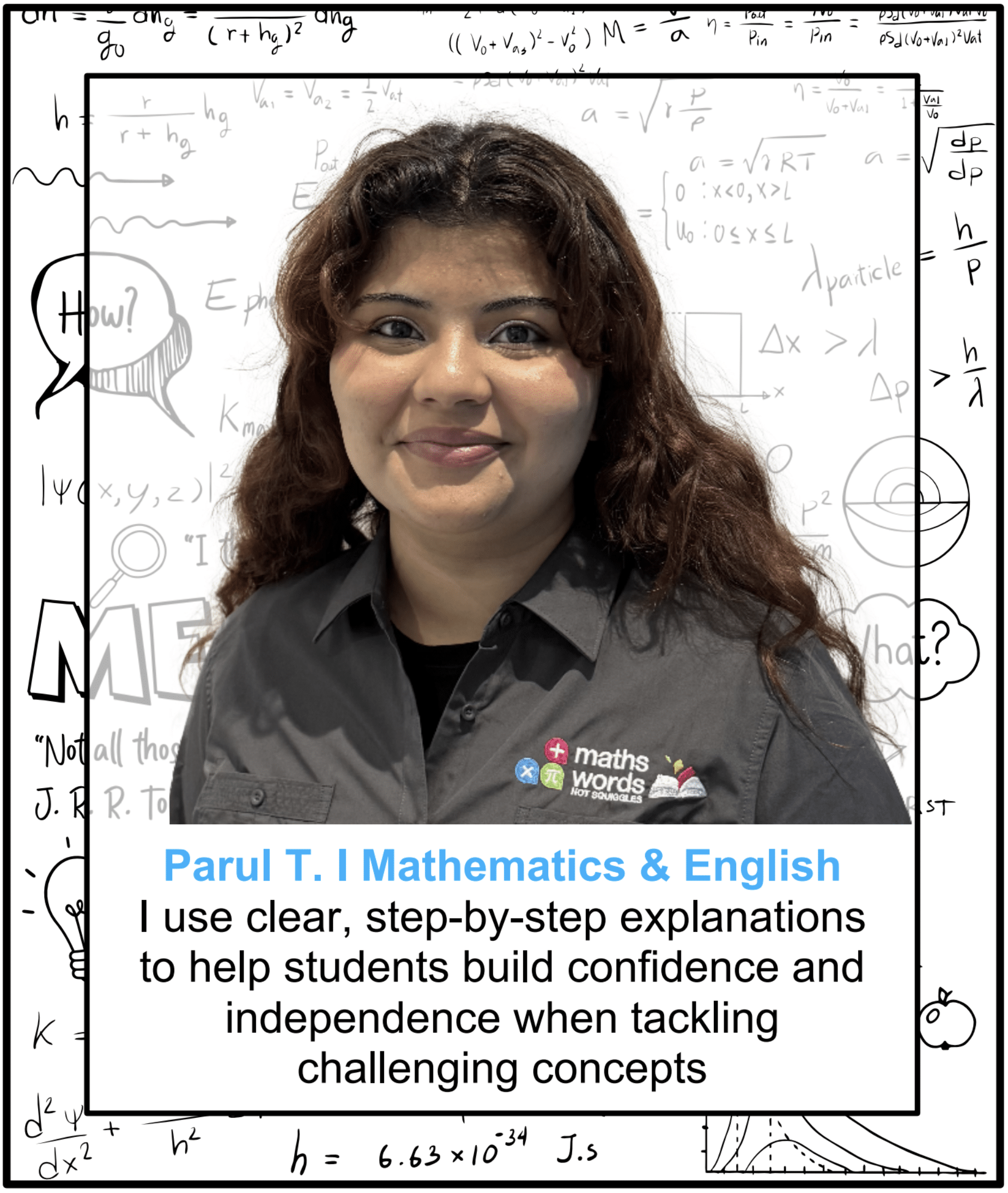 Parul T. | Mathematics & English