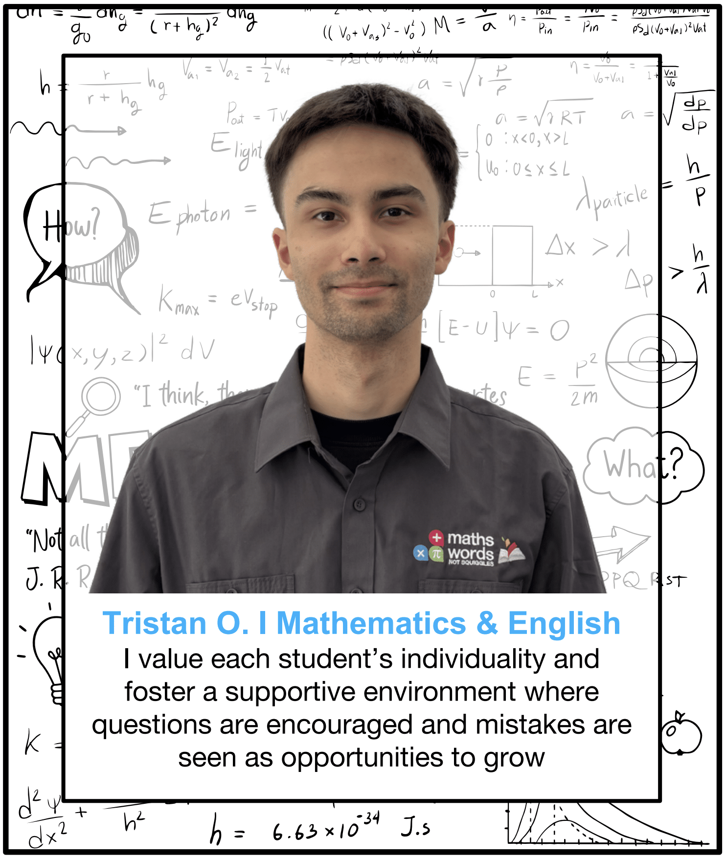 Tristan O. | Mathematics & English