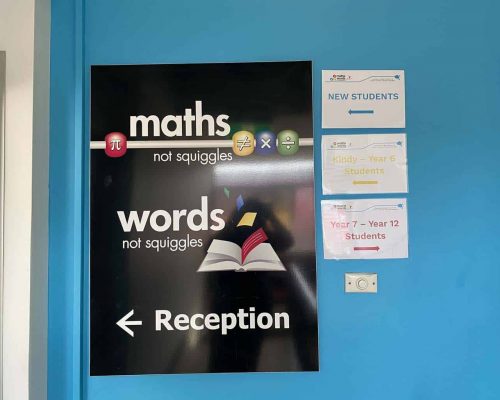 Northern Beaches Maths and English Tutoring Centre | Maths Words Not Squiggles