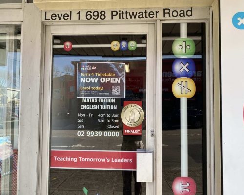 Northern Beaches Maths and English Tutoring Centre | Maths Words Not Squiggles