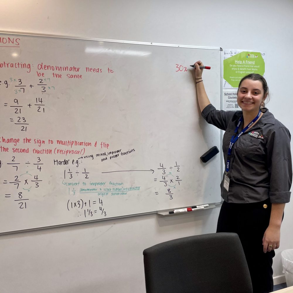 Ms Elizabeth Teaching a Maths Lesson