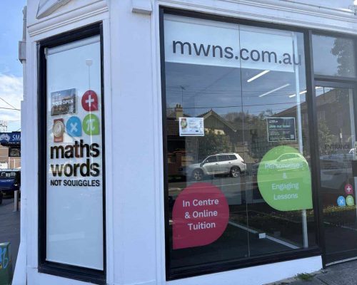 Inner West Maths and English Tutoring Centre | Maths Words Not Squiggles