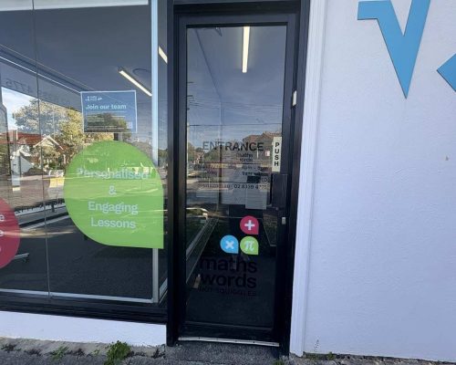 Inner West Maths and English Tutoring Centre | Maths Words Not Squiggles